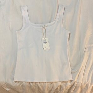 Z Supply Classic White Tank Top